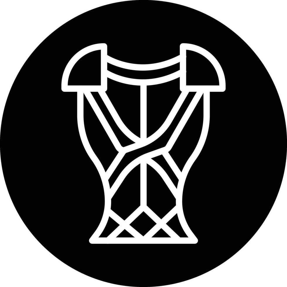 Armor Icon Design Illustration vector