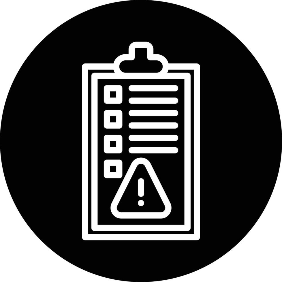 Rules Alert Icon Design Illustration vector