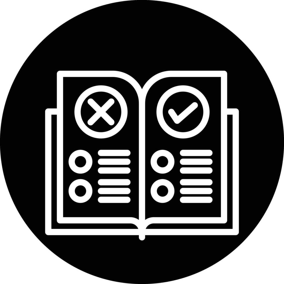 Rules Icon Design Illustration vector