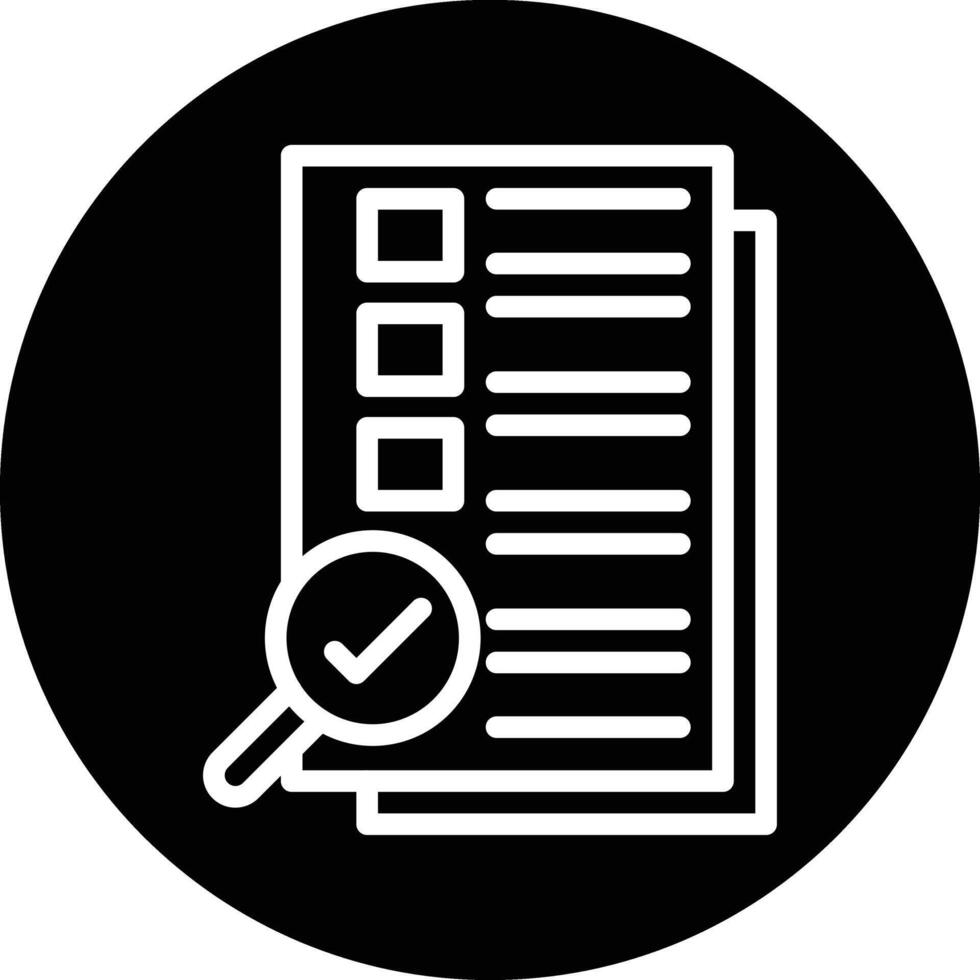 Auditing Icon Design Illustration vector