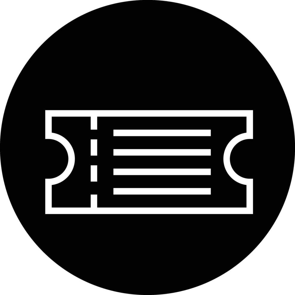 Plane ticket Icon Design Illustration vector