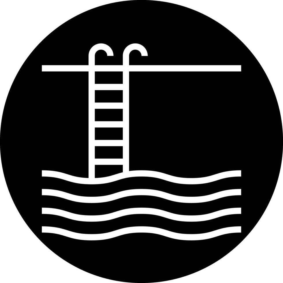 Pool Icon Design Illustration vector