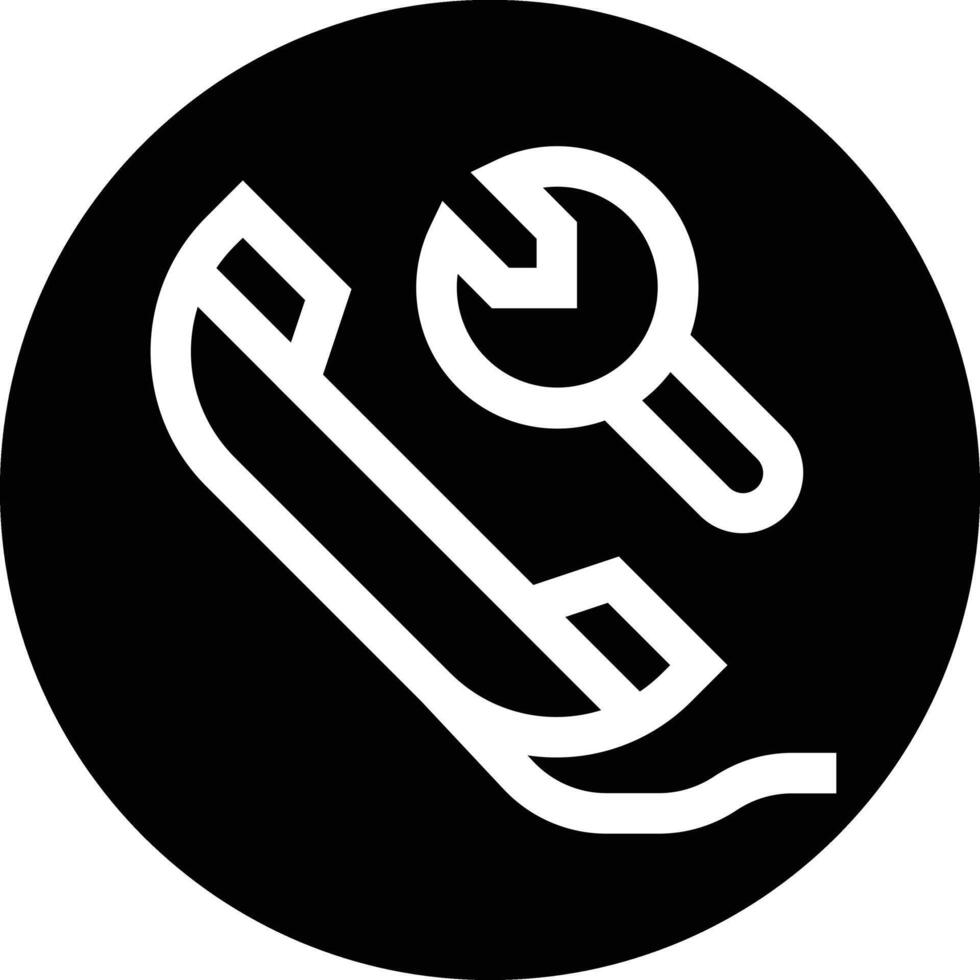 Maintenance Cal Icon Design Illustration vector