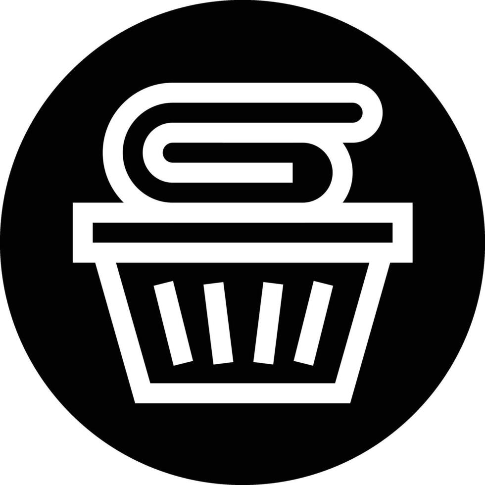 Bucket Icon Design Illustration vector