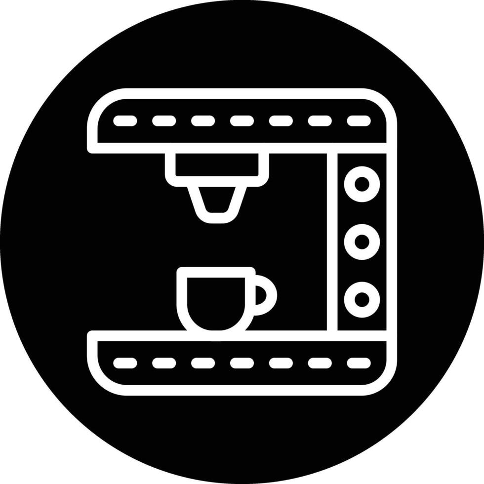 Coffee Machine Icon Design Illustration vector