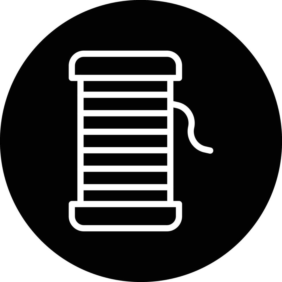 Yarn Icon Design Illustration vector