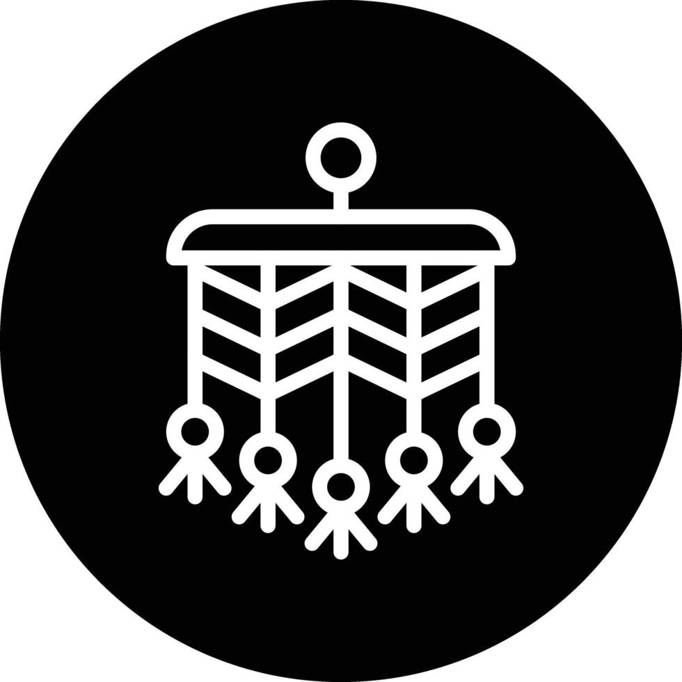 Macrame Icon Design Illustration vector
