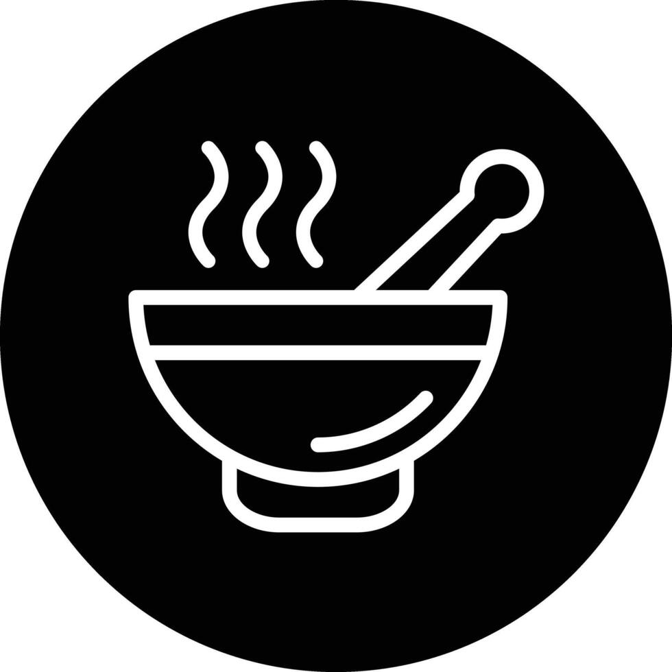 Soup Icon Design Illustration vector