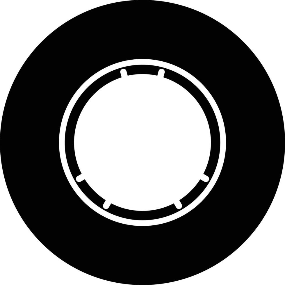 Weight Plate Icon Design Illustration vector