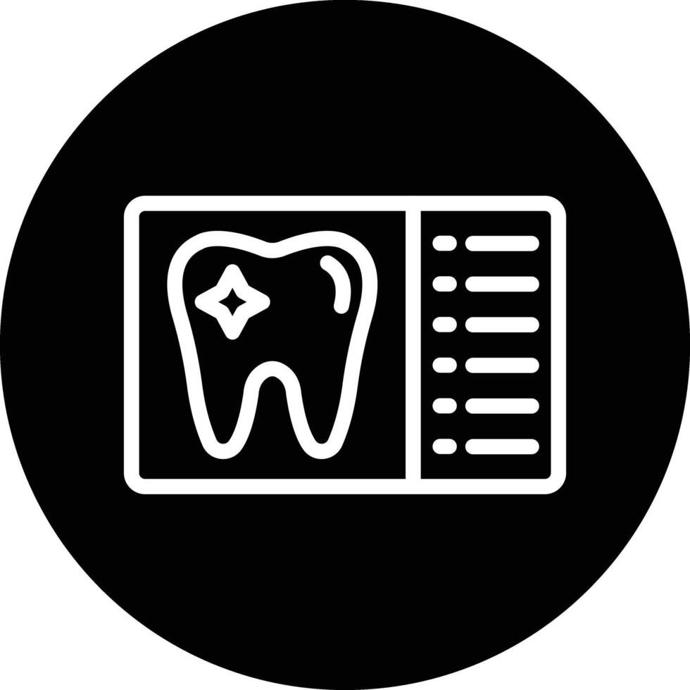 X Ray Icon Design Illustration vector