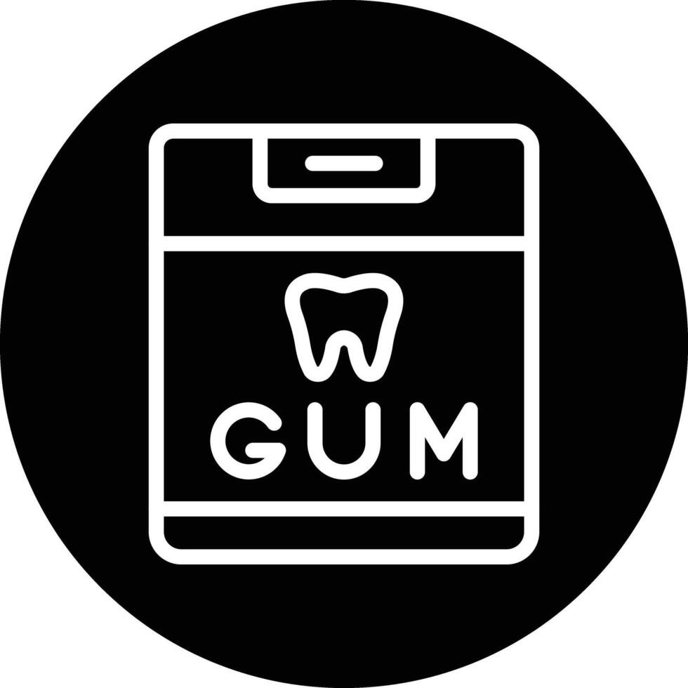 Chewing Gum Icon Design Illustration vector