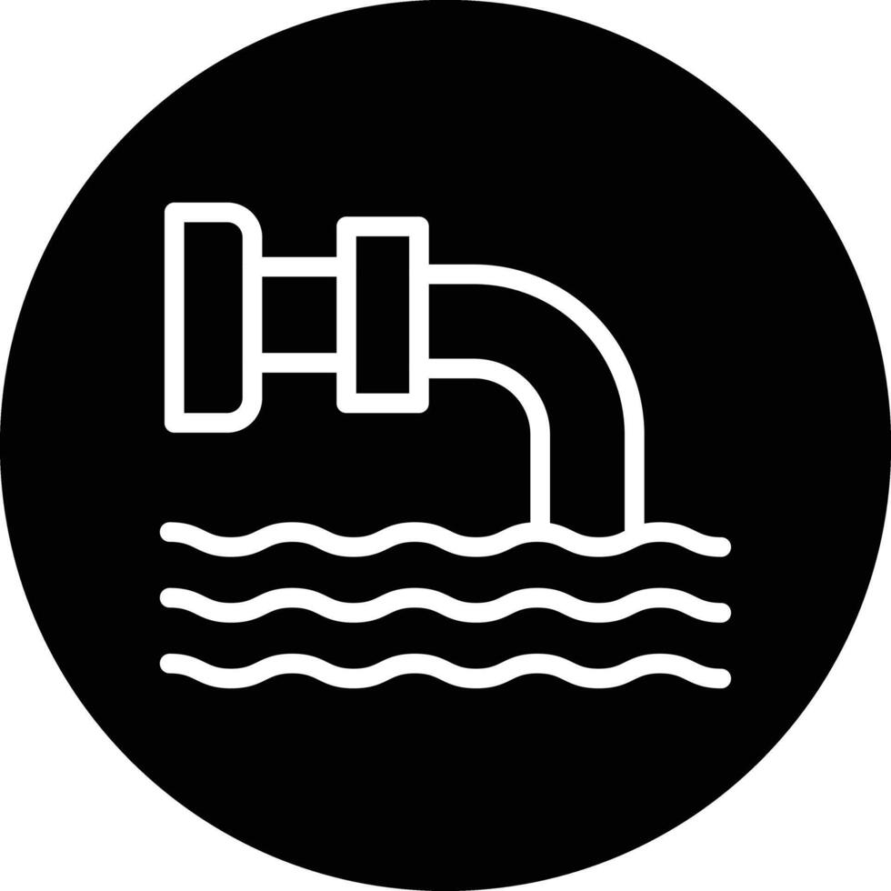 Drainage Icon Design Illustration vector