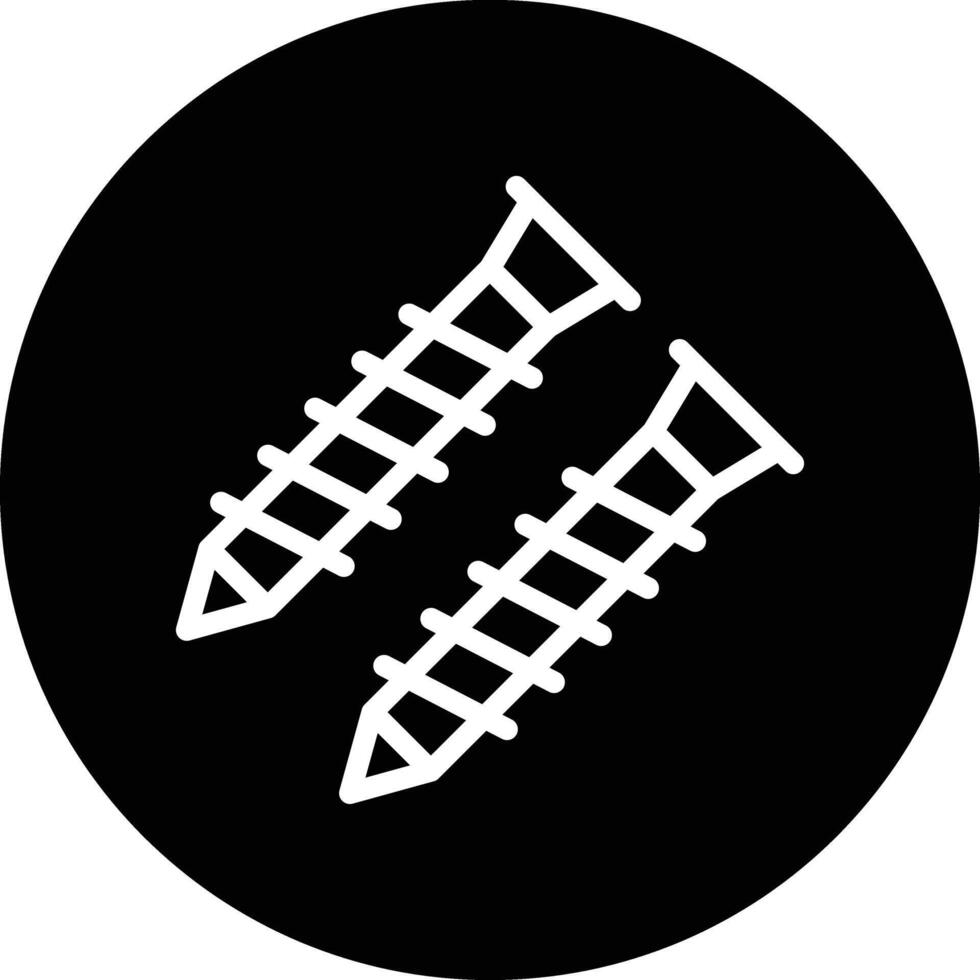 Screw Icon Design Illustration vector
