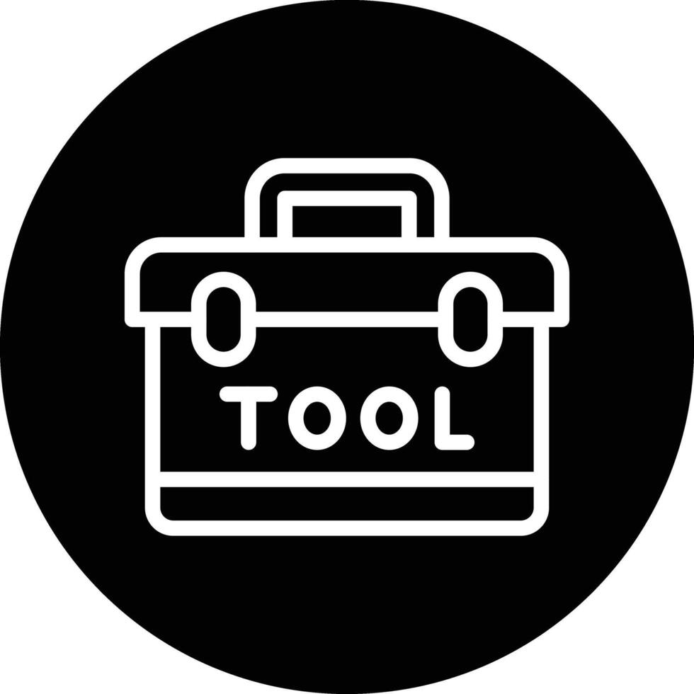 Toolbox Icon Design Illustration vector