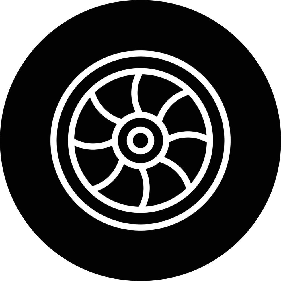 Lens Icon Design Illustration vector