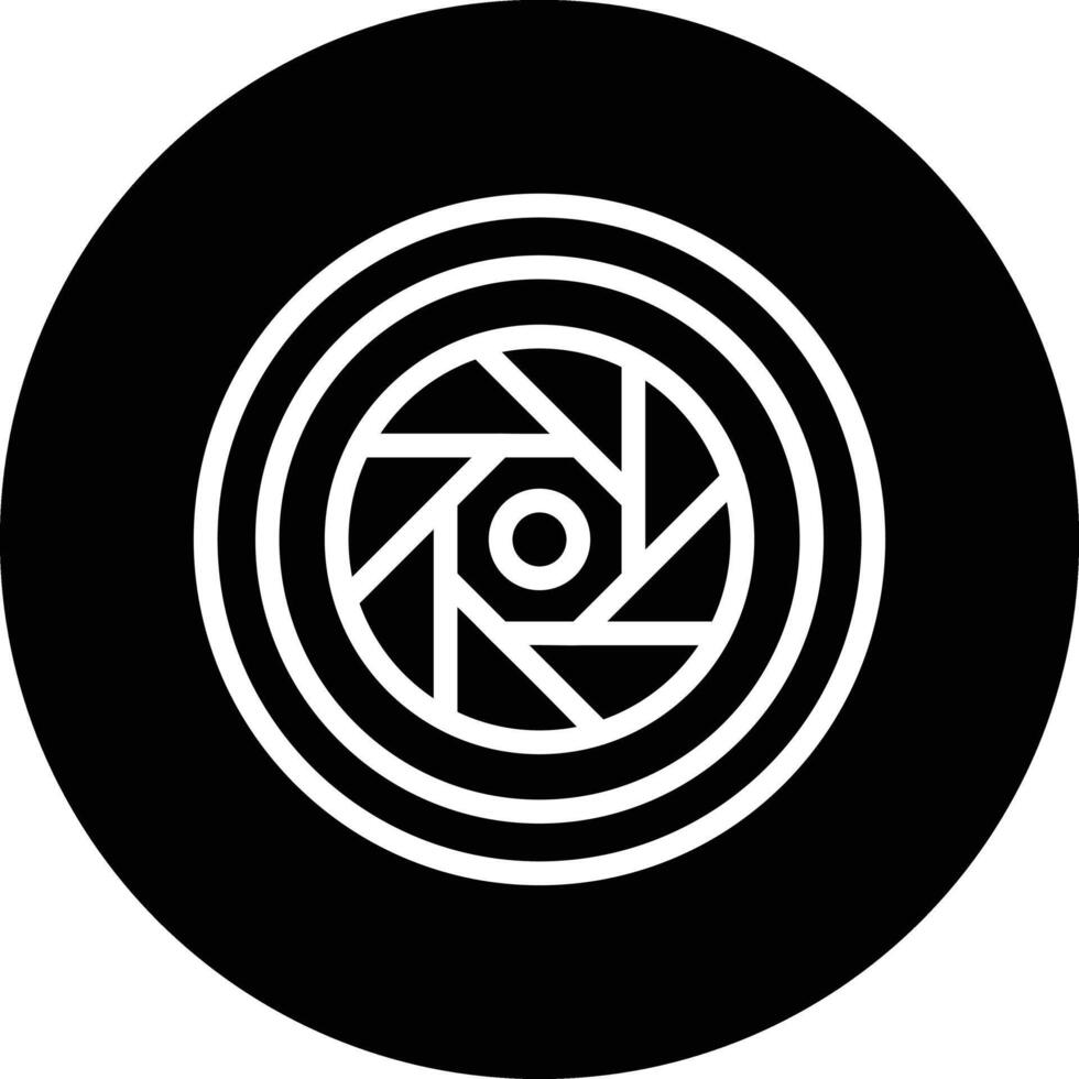 Diafragma Icon Design Illustration vector