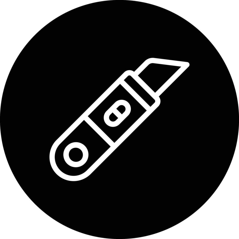 Cutter Icon Design Illustration vector