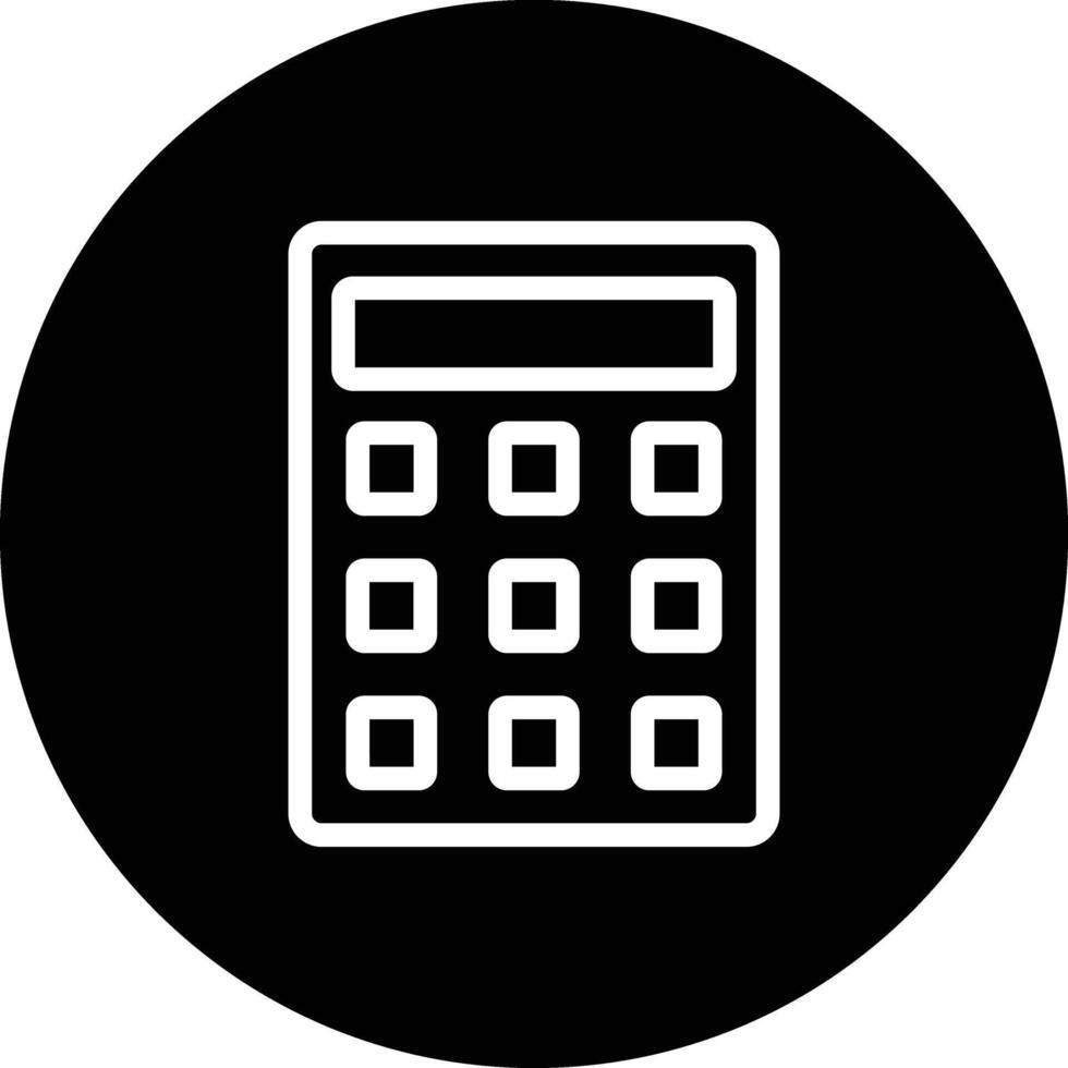 Calculator Icon Design Illustration vector