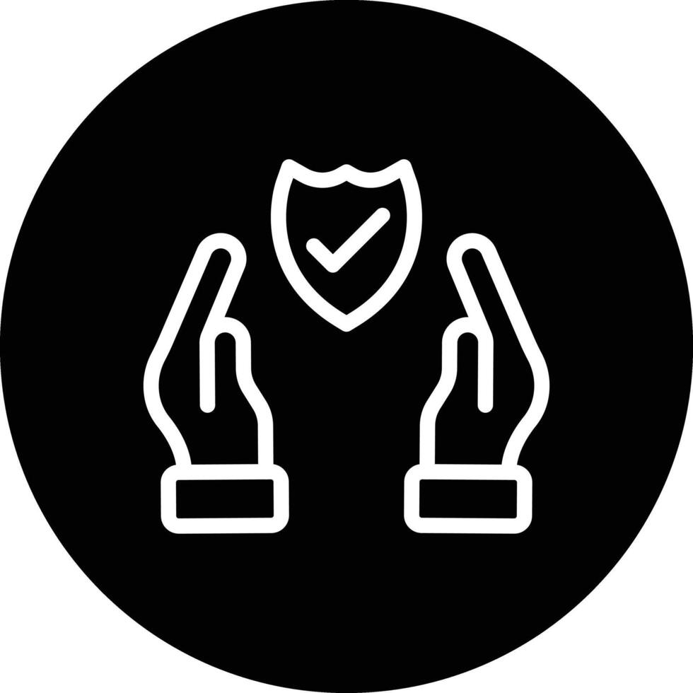 Protection Icon Design Illustration vector