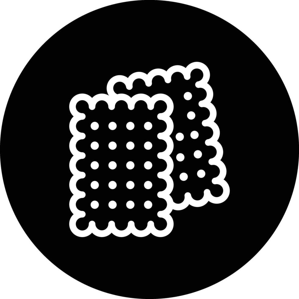 Biscuit Icon Design Illustration vector
