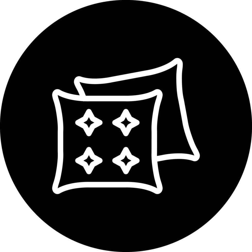 Pillow Icon Design Illustration vector