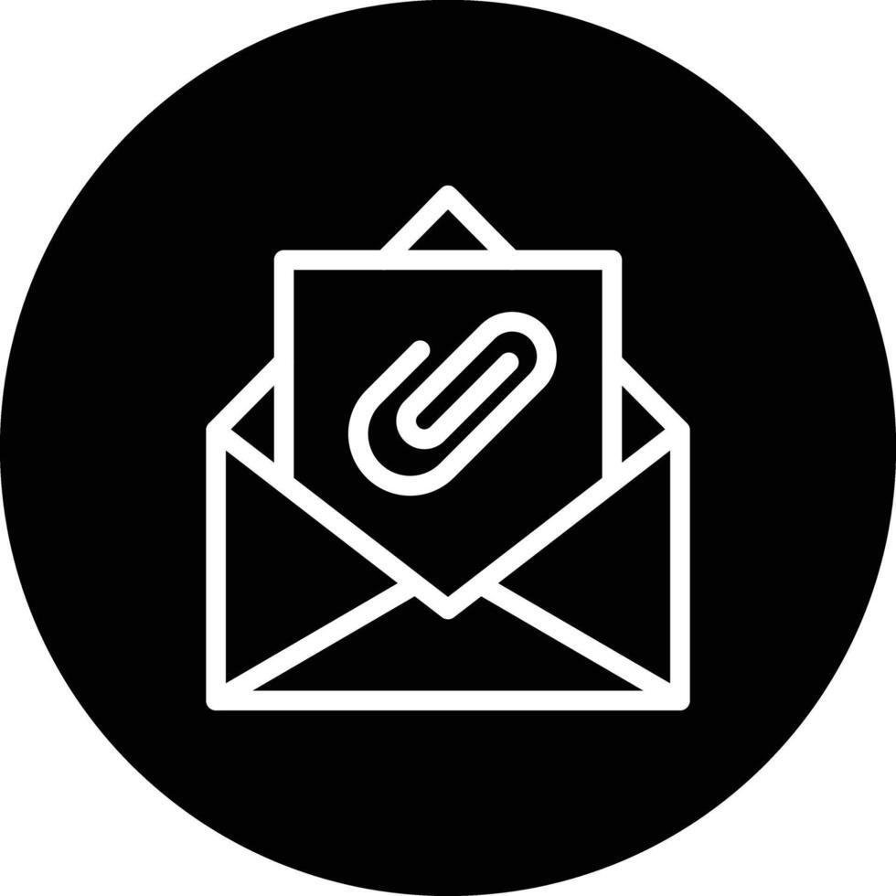 Attached Icon Design Illustration vector