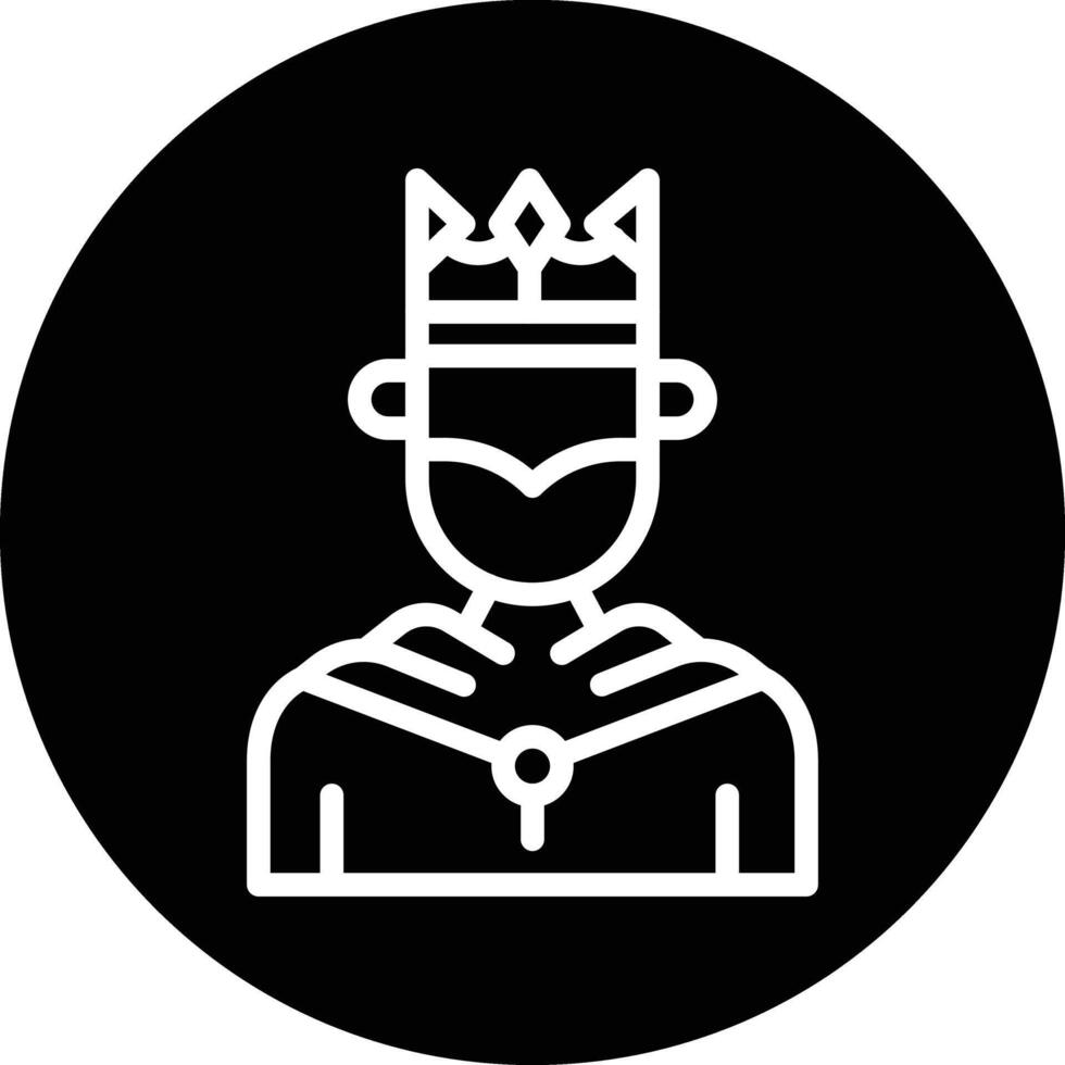 King Icon Design Illustration vector