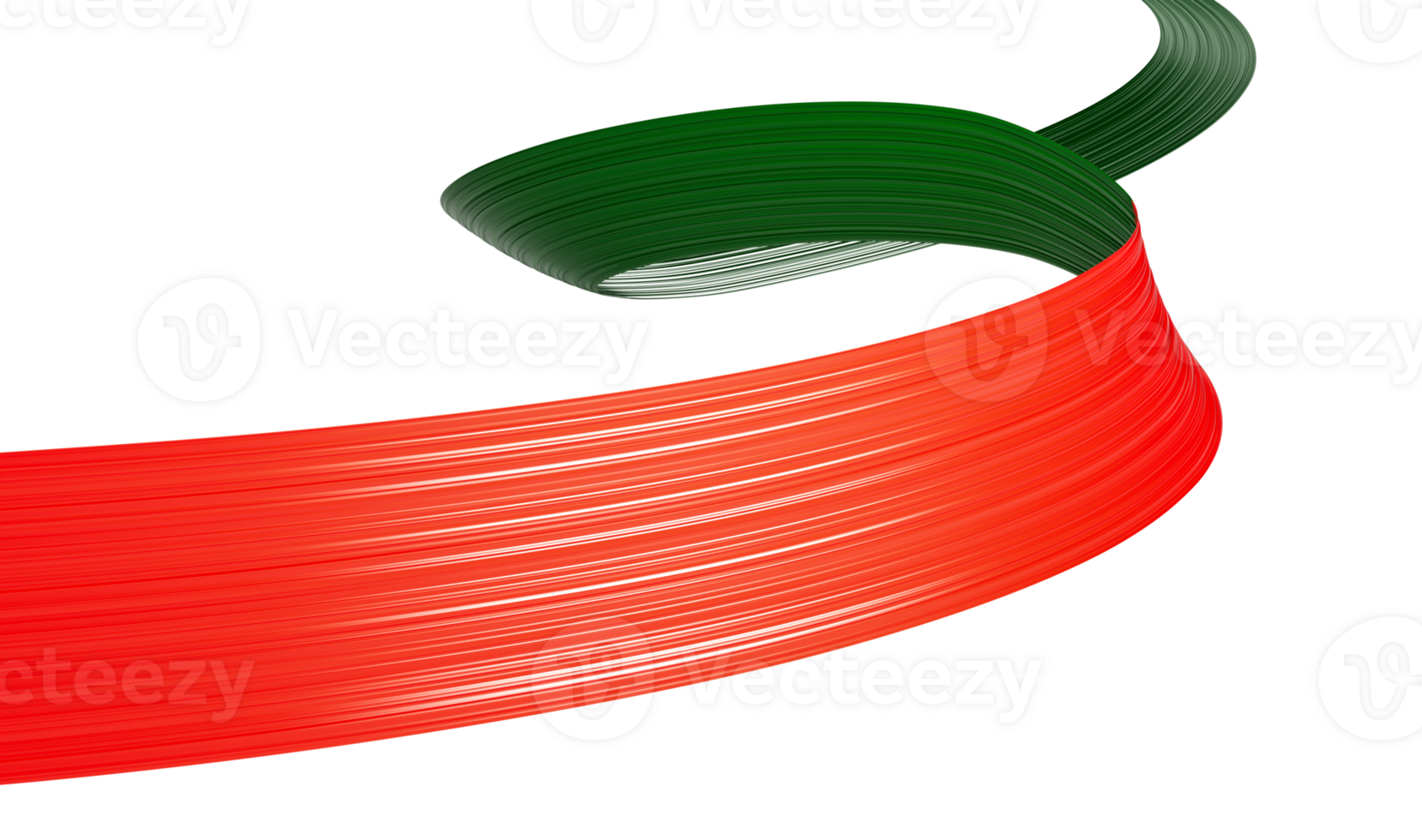 3d Flag Of Portugal 3d Wavy Shiny Portugal Ribbon, 3d illustration png