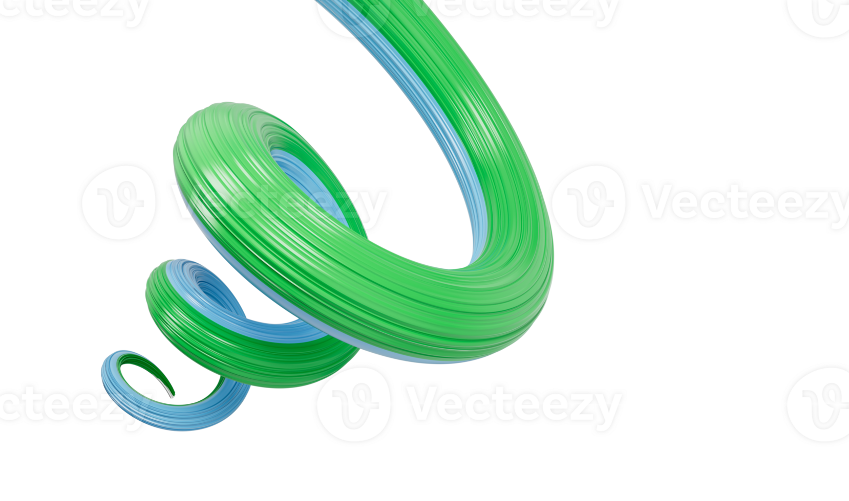 3d Flag of Djibouti 3d Spiral Glossy Ribbon Of Djibouti, 3d Illustration png