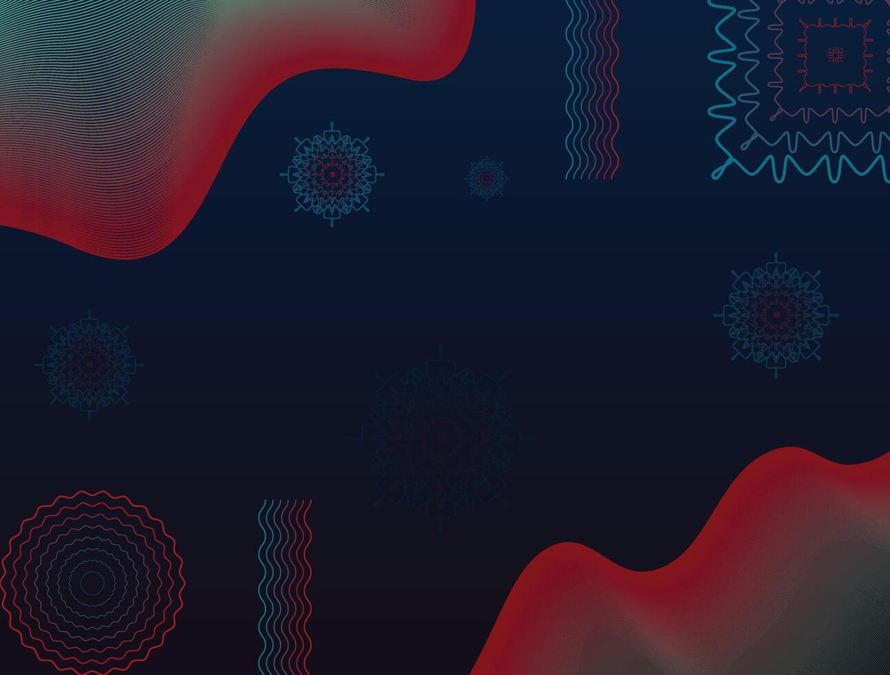 Abstract Background Design With Different Attractive Colors and Shapes For Multipurpose Uses vector