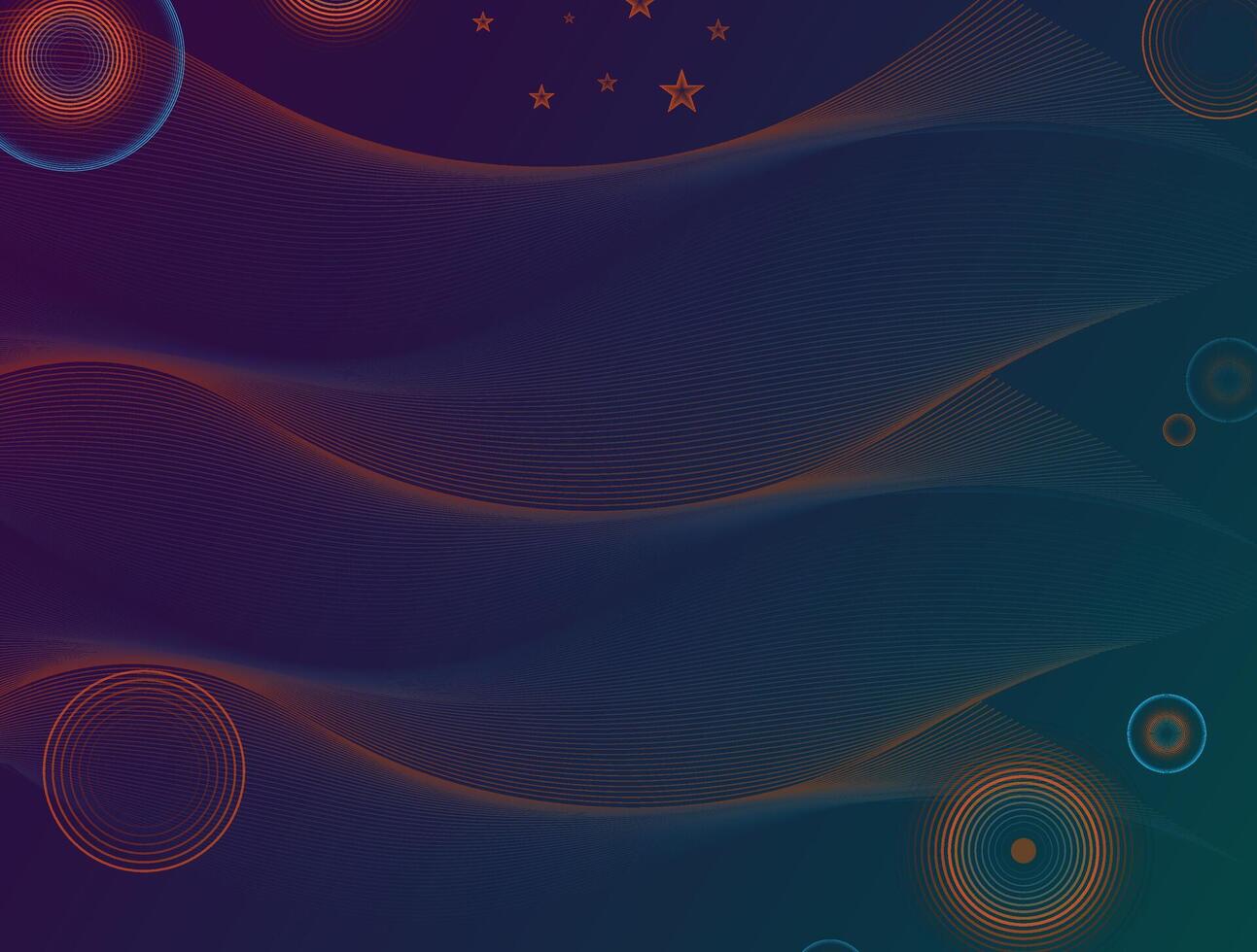 Abstract Pattern Design With Beautiful Color Combination vector