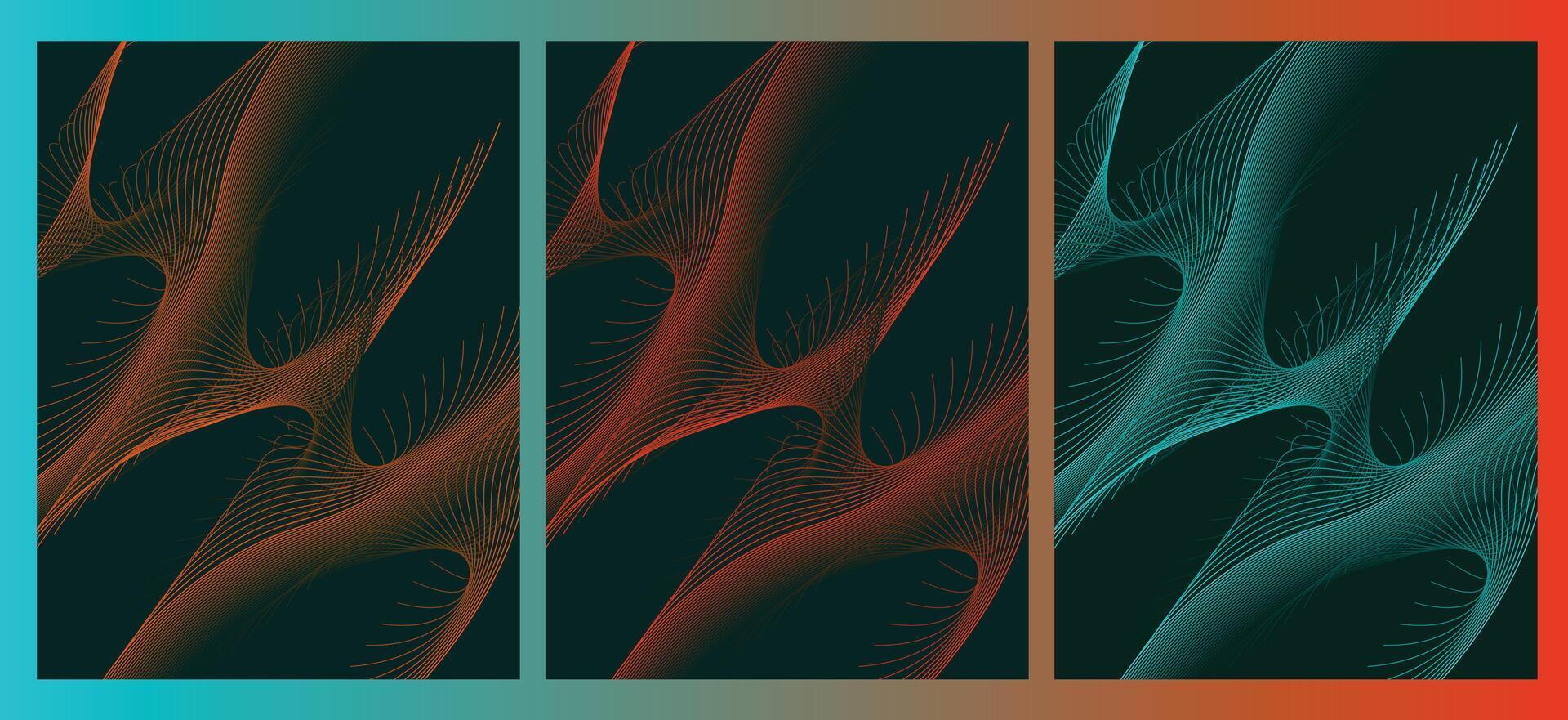 Abstract Background Design With Attractive Colors and Different Shapes For Multipurpose Uses vector