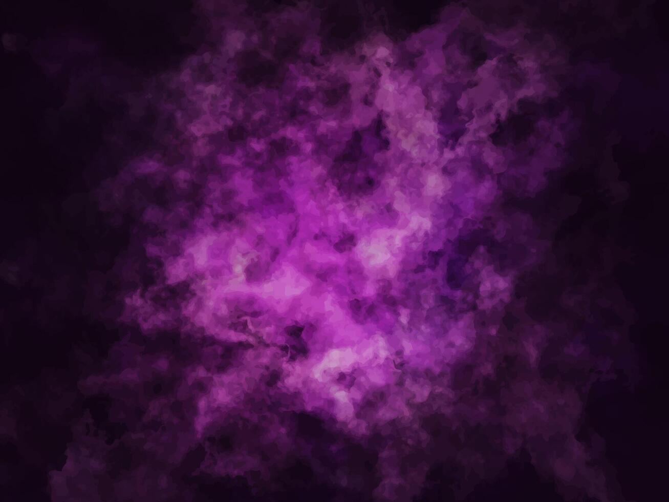 purple galaxy watercolor background vector