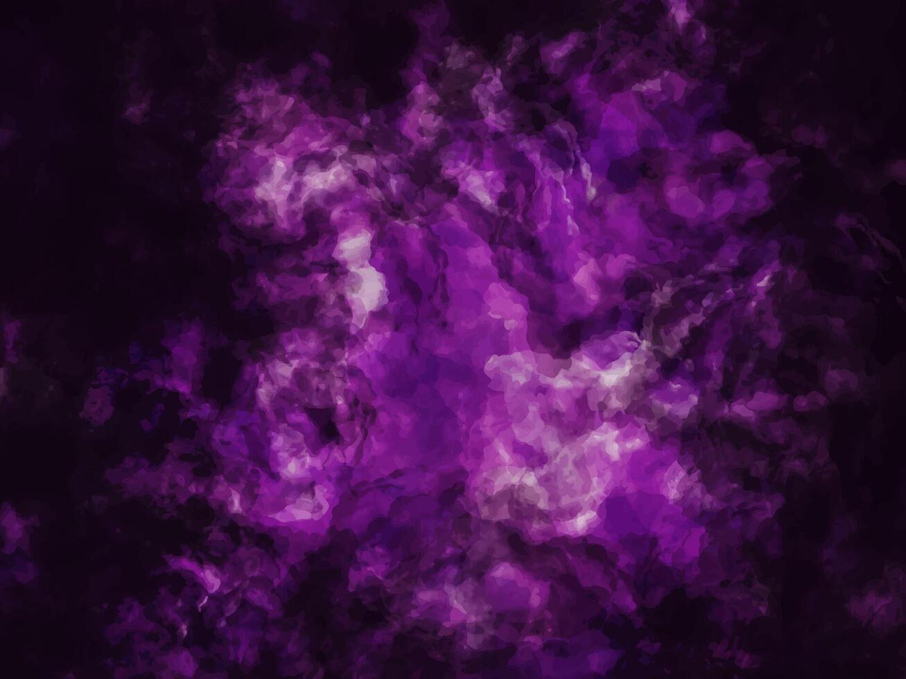 abstract dark purle watercolor background vector
