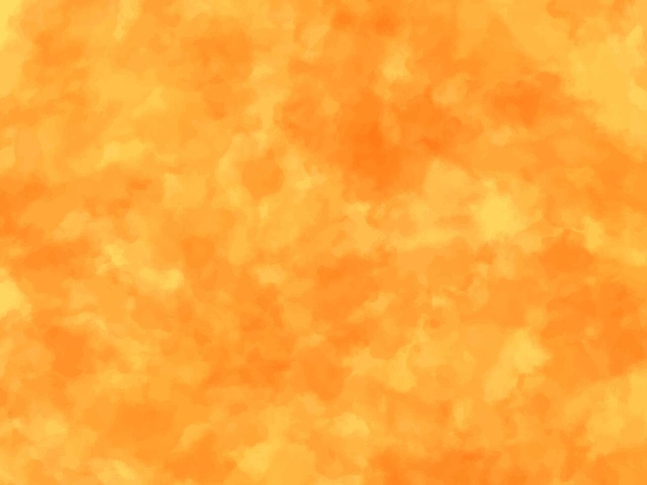 orange monochrome watercolor background vector