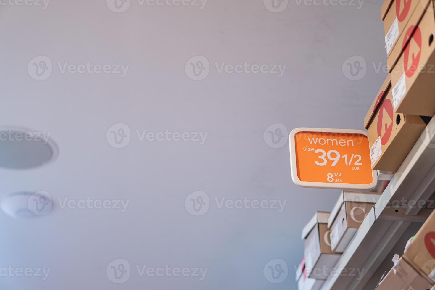 A shelf with boxes photo