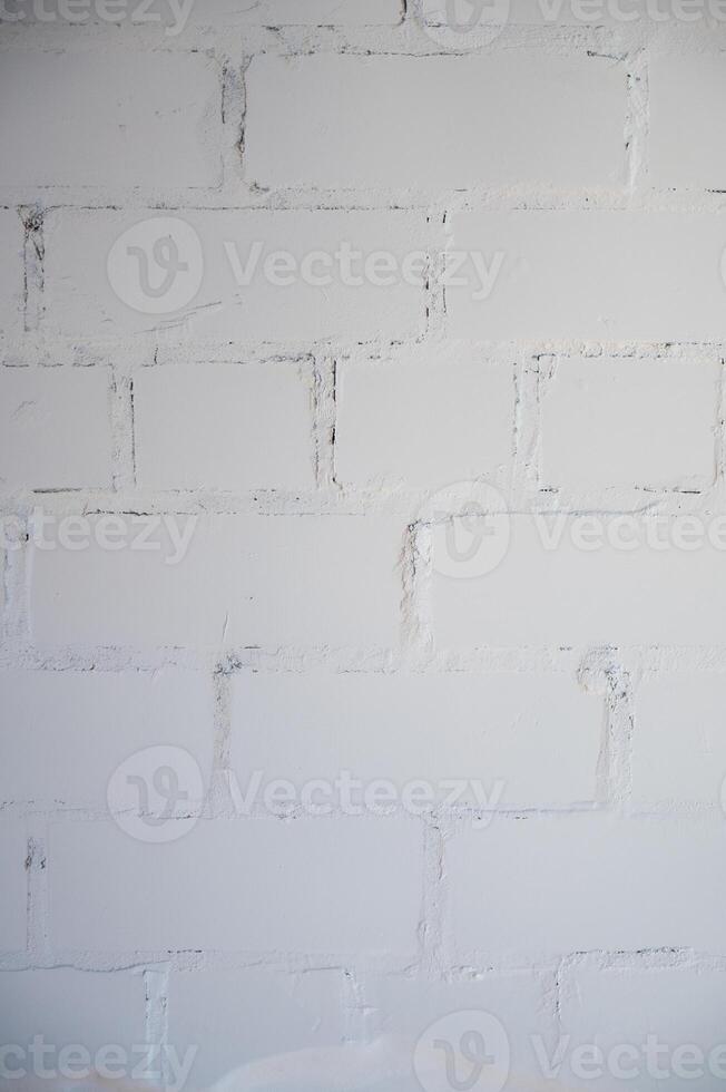 White brick wall photo