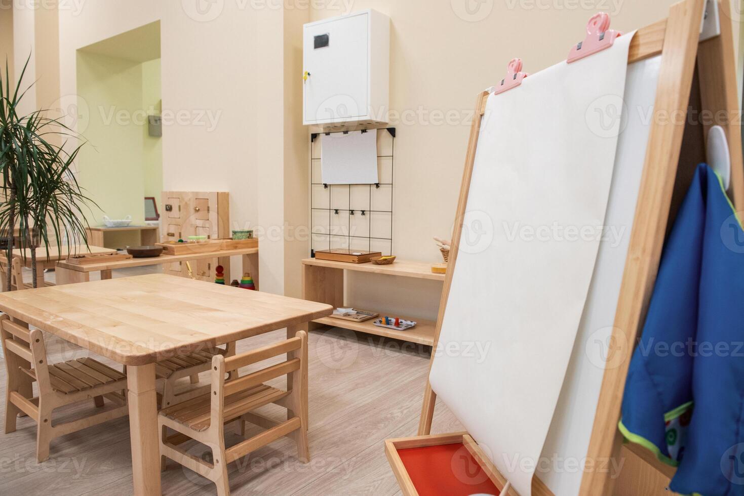 Montessori for the learning of children photo
