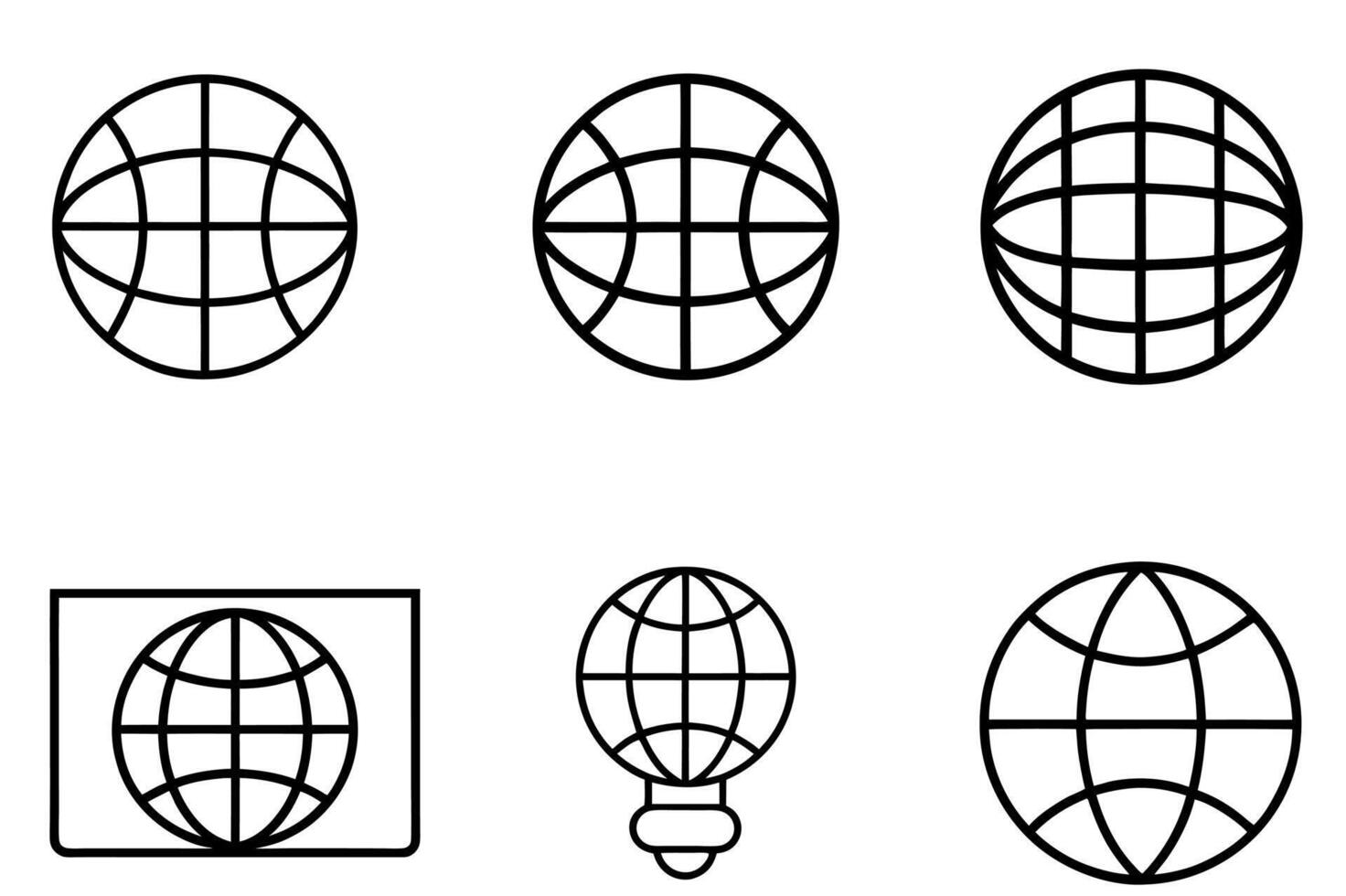 web icon set vector