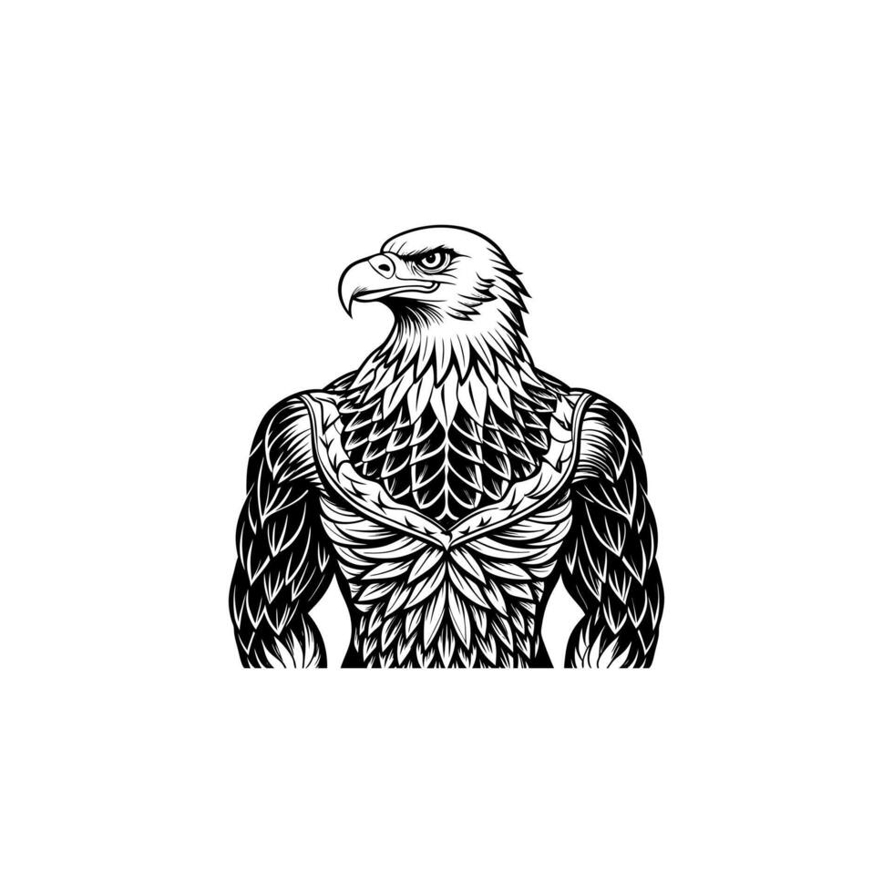 Capturing the Bald Eagle vector