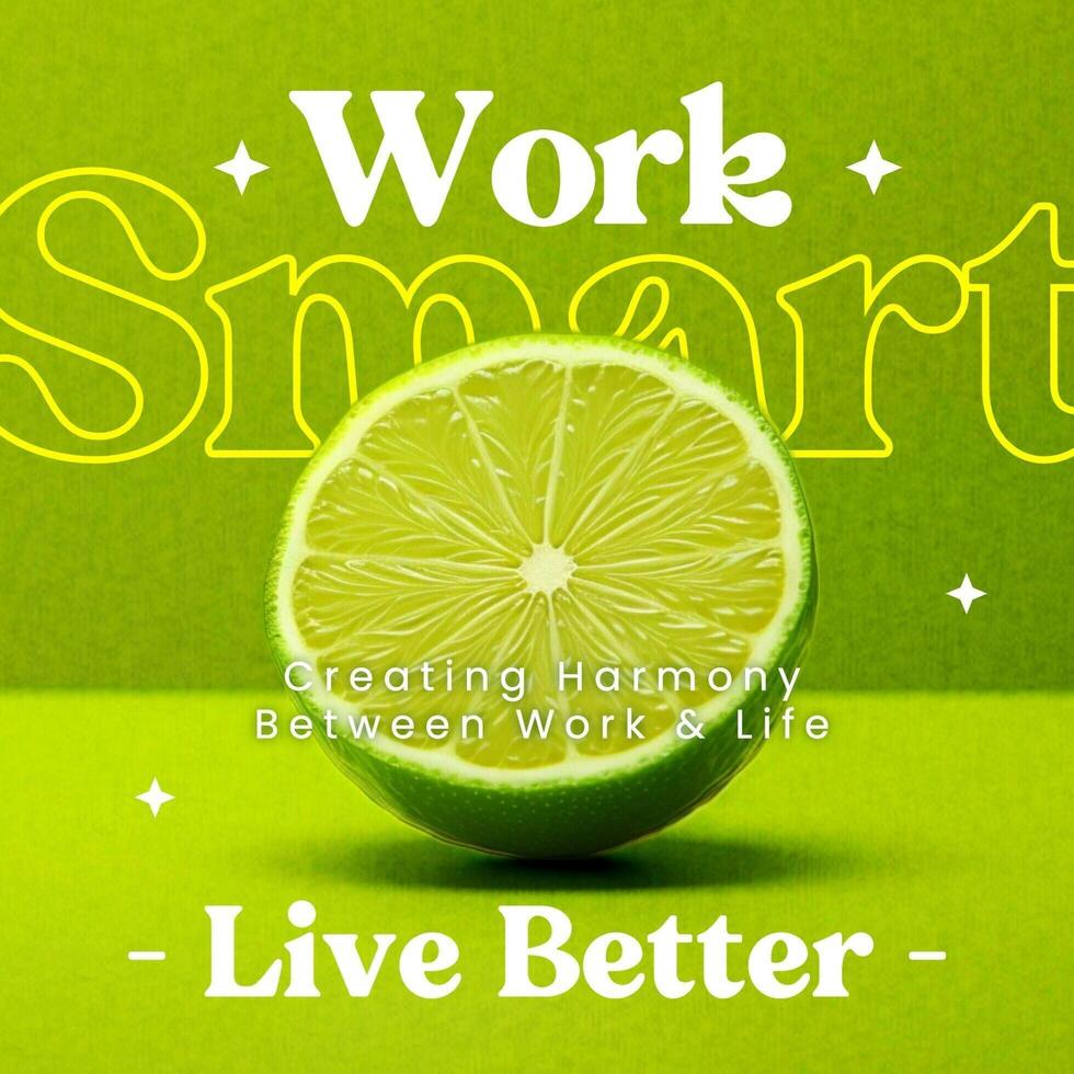 Work Of Balance Instagram Post template