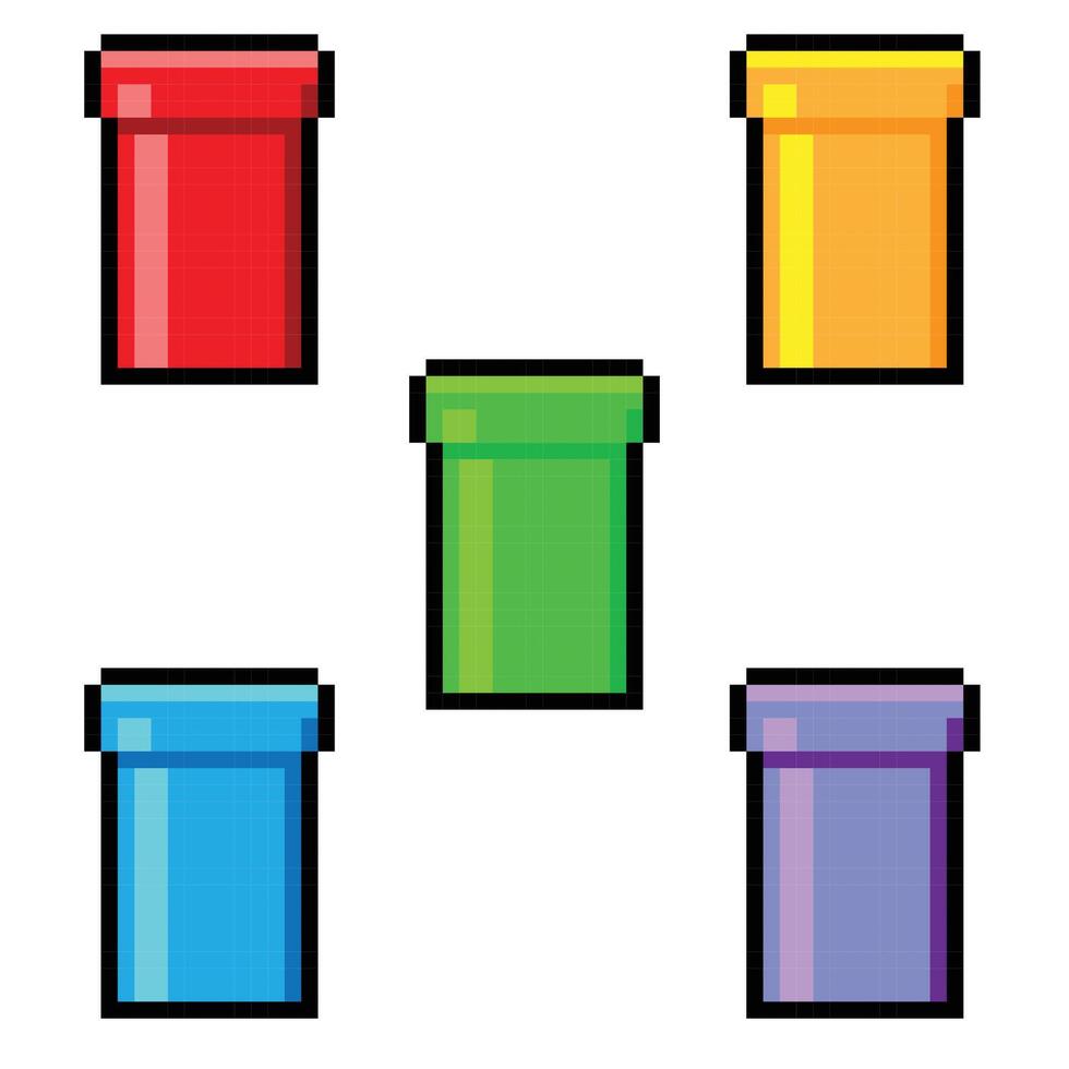 Plumbhing Pipe Game Pixel vector
