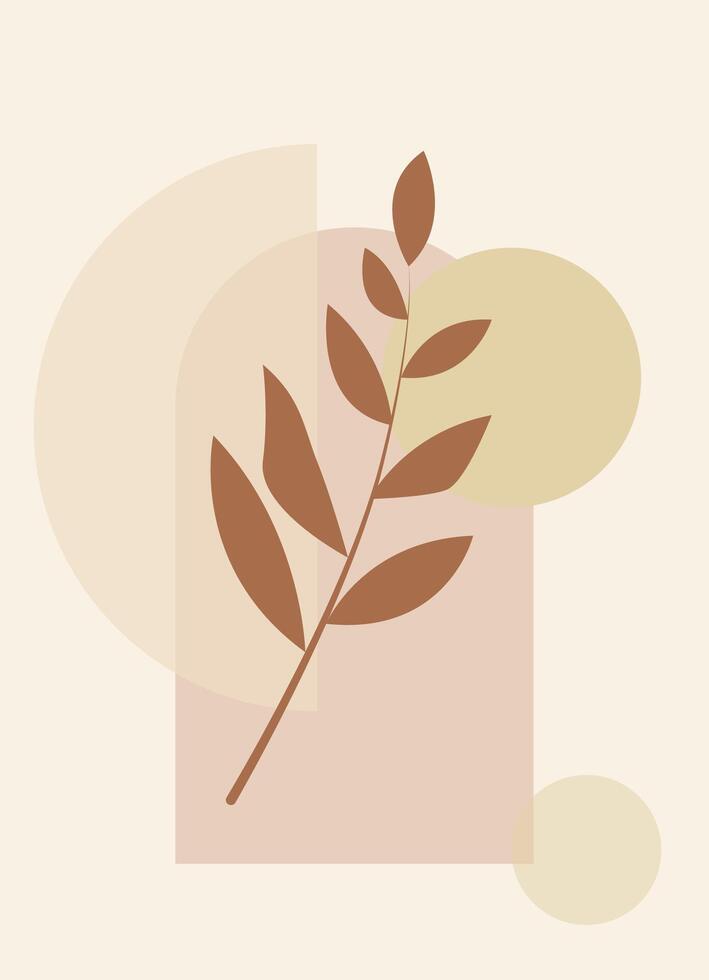 Graphic Abstract Neutrals Background vector