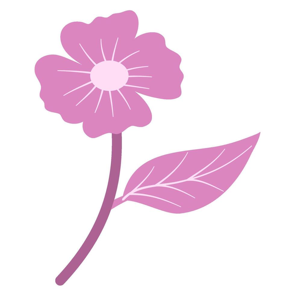 a bunch of lilac flowers vector