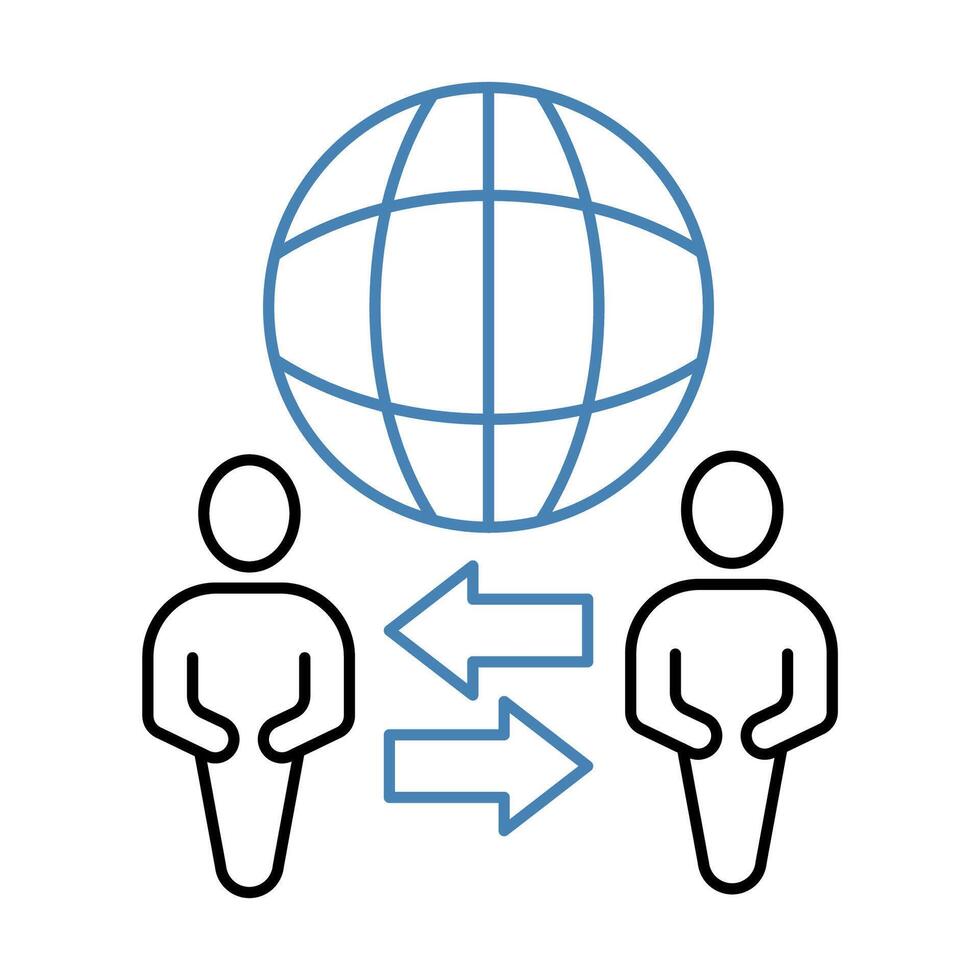 culture concept line icon. Simple element illustration. culture concept outline symbol design. vector
