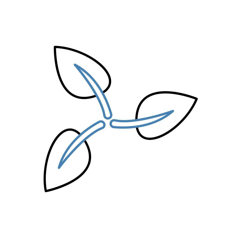recyclable concept line icon. Simple element illustration. recyclable concept outline symbol design. vector