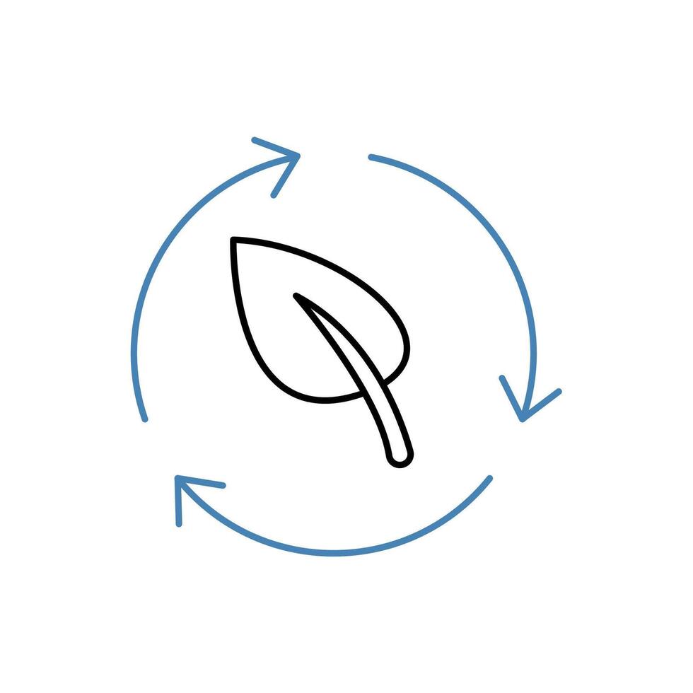 biodiversity concept line icon. Simple element illustration. biodiversity concept outline symbol design. vector