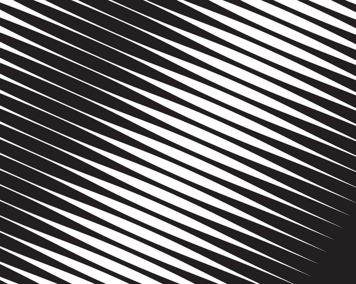 A black and white striped background with diagonal lines vector