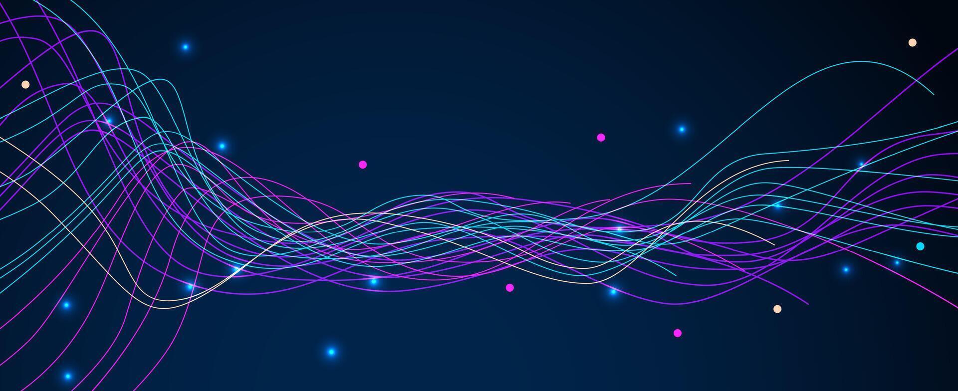 Unraveling the complex web of interconnected neural network nodes and pathways vector