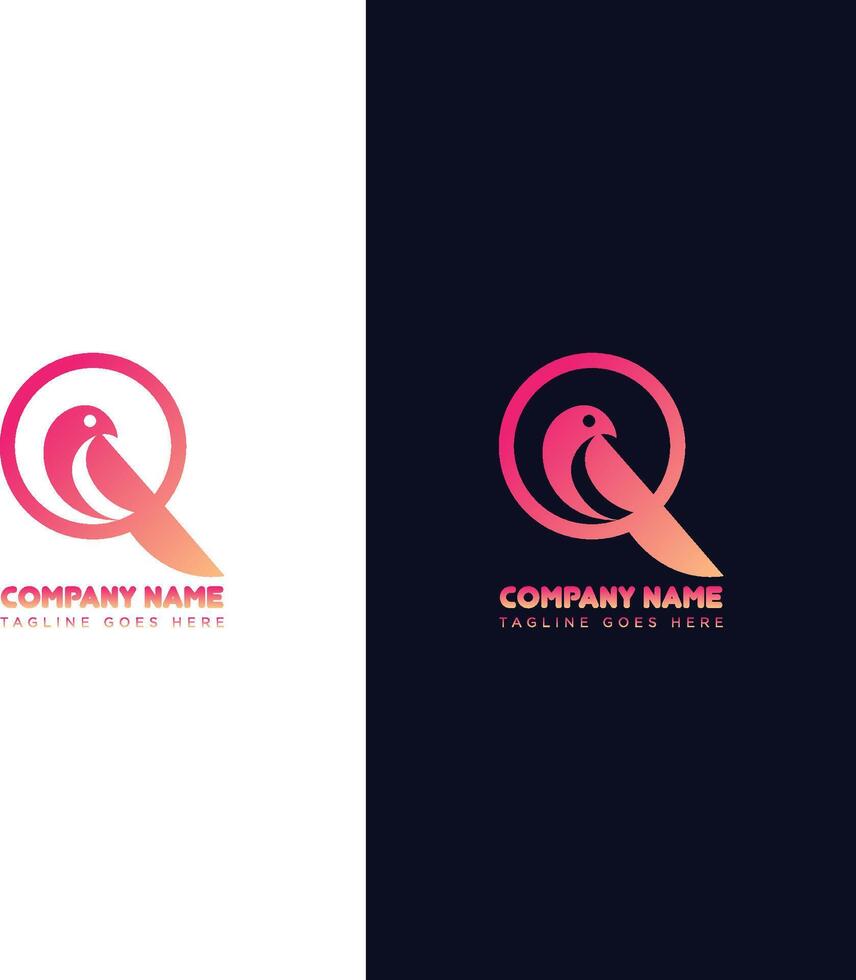 bird logo design, templet design vector